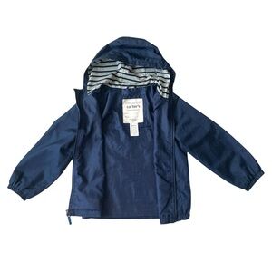 Carters Kid Blue Rain Jacket Size M (5-6)